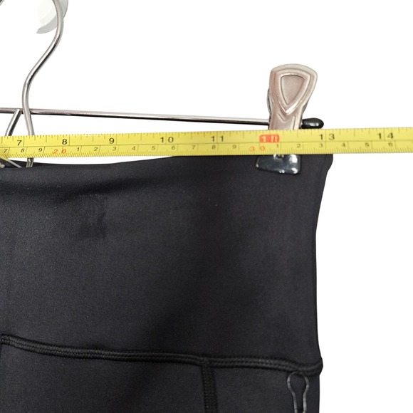 Zyia Active Black Pocket Light n Tight Hi-Rise 7/8 Leggings 24 Inch Size 6-8 NEW - Picture 3 of 4